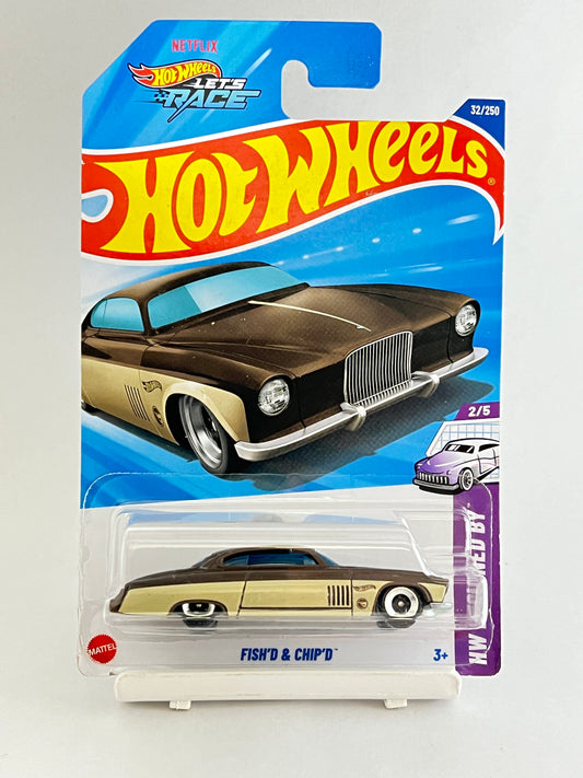 HOT WHEELS - FISH'D & CHIP'D - 3D - Its Fun- Hot wheels - matchbox - diecast