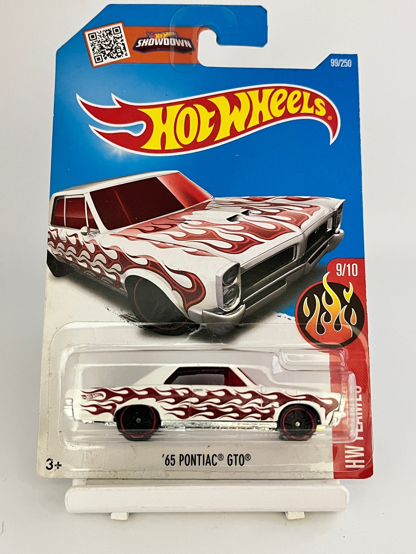 65 PONTIAC GTO - FLAMES - 1D - Its Fun- Hot wheels - matchbox - diecast
