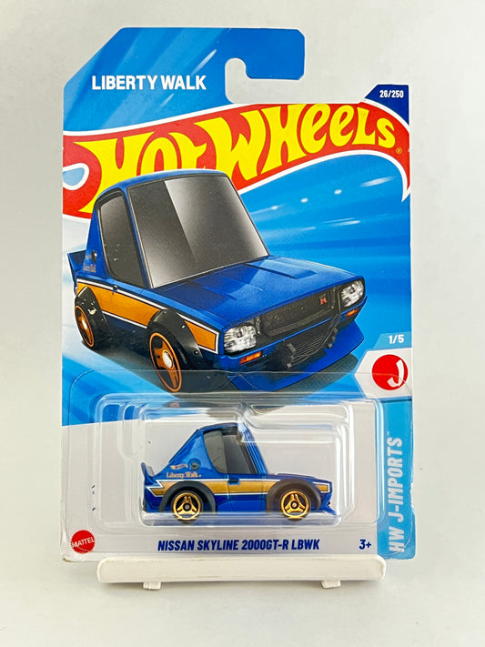 HOT WHEELS - TOONED NISSAN SKYLINE 2000GT-R LBWK - 3D