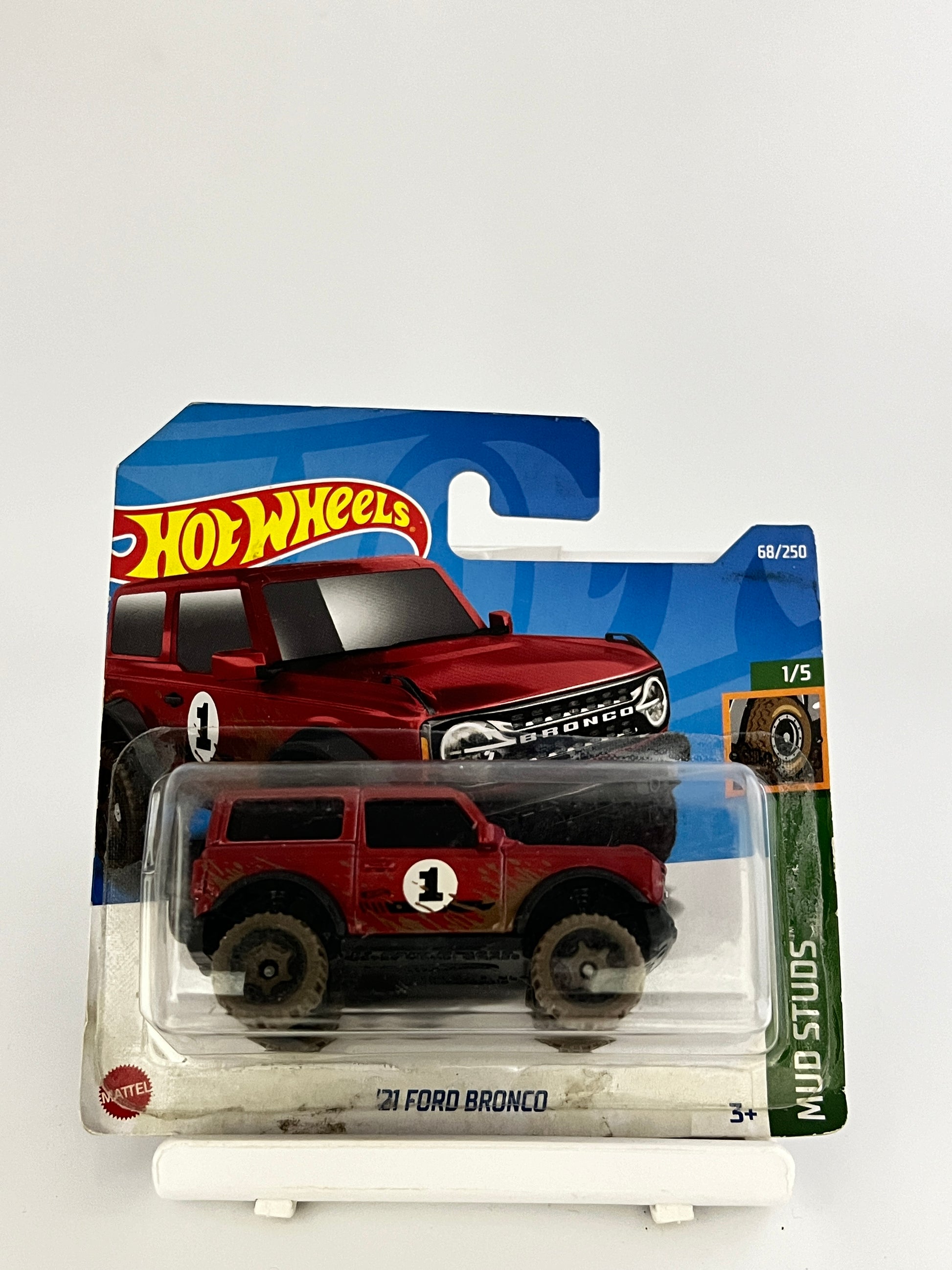 21 FORD BRONCO - SHORT CARD - 3C - Its Fun- Hot wheels - matchbox - diecast