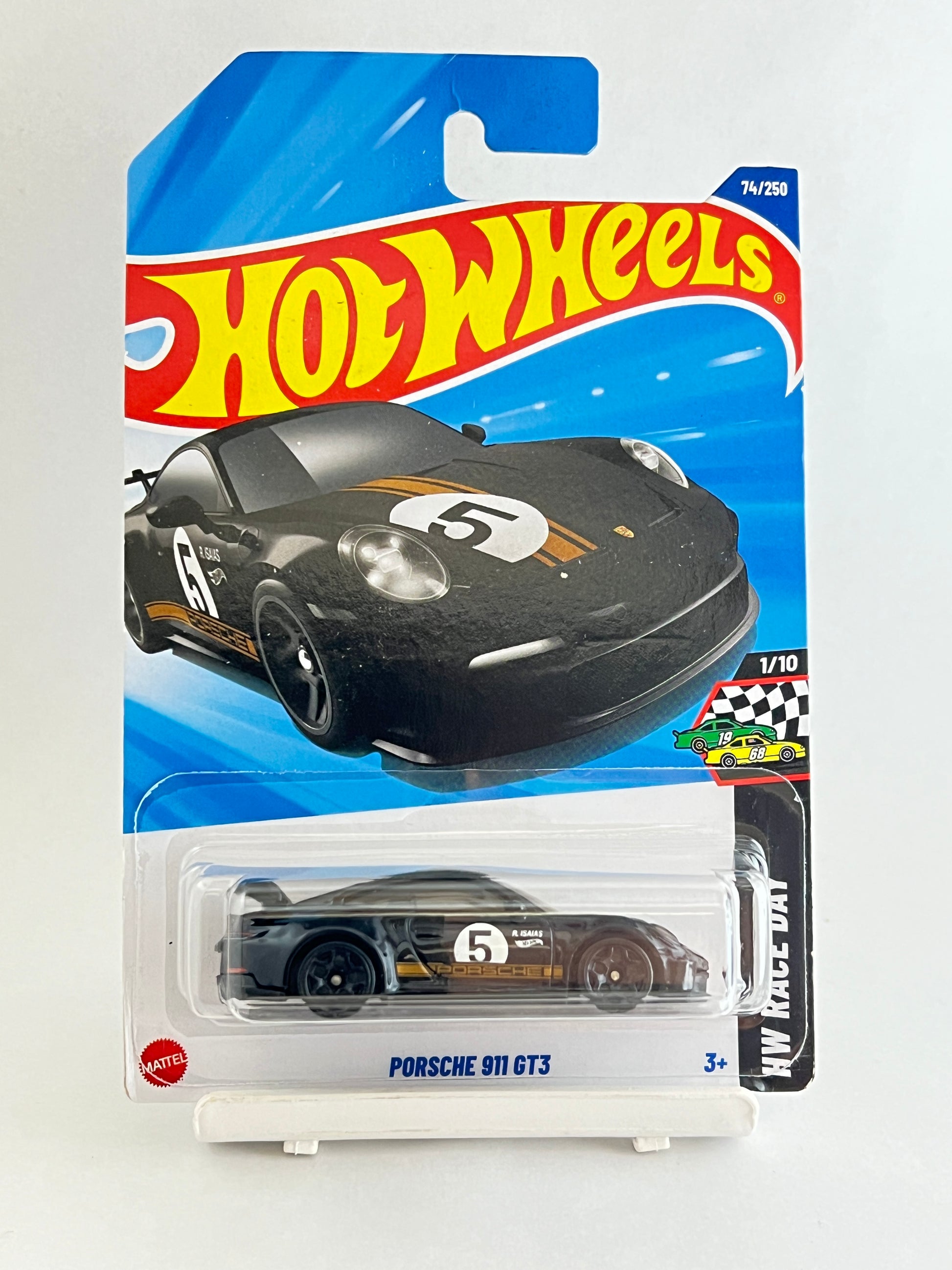 HOT WHEELS - PORSCHE 911 GT3 - 3D - Its Fun- Hot wheels - matchbox - diecast