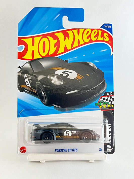HOT WHEELS - PORSCHE 911 GT3 - 3D - Its Fun- Hot wheels - matchbox - diecast