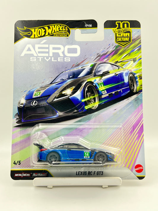 HOT WHEELS - PREMIUM - AERO STYLES - LEXUS RC F GT3 - B5