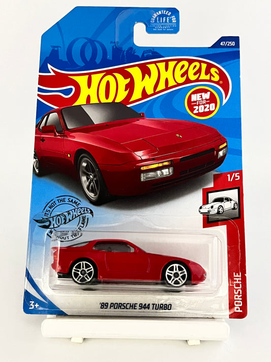 89 PORSCHE 944 TURBO -4A - Its Fun- Hot wheels - matchbox - diecast
