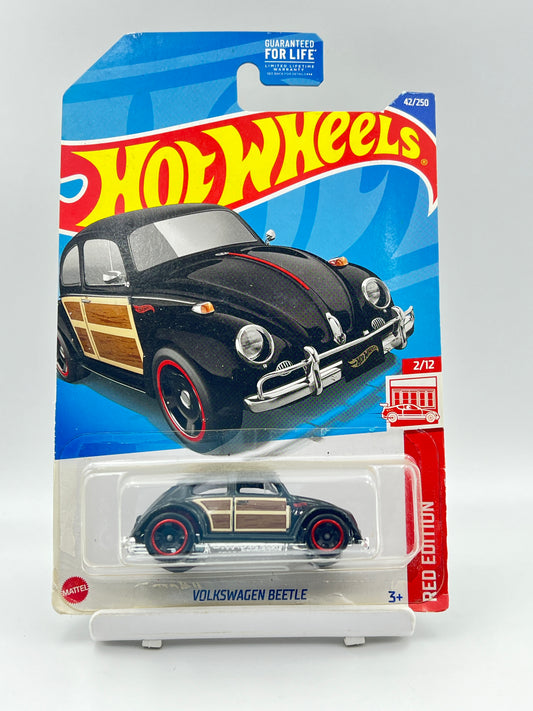 RED EDITION - TARGET EXCLUSIVE - HOT WHEELS - SOFT CORNERS AND DUST ON BLISTER - VOLKSWAGEN BEETLE - 2G