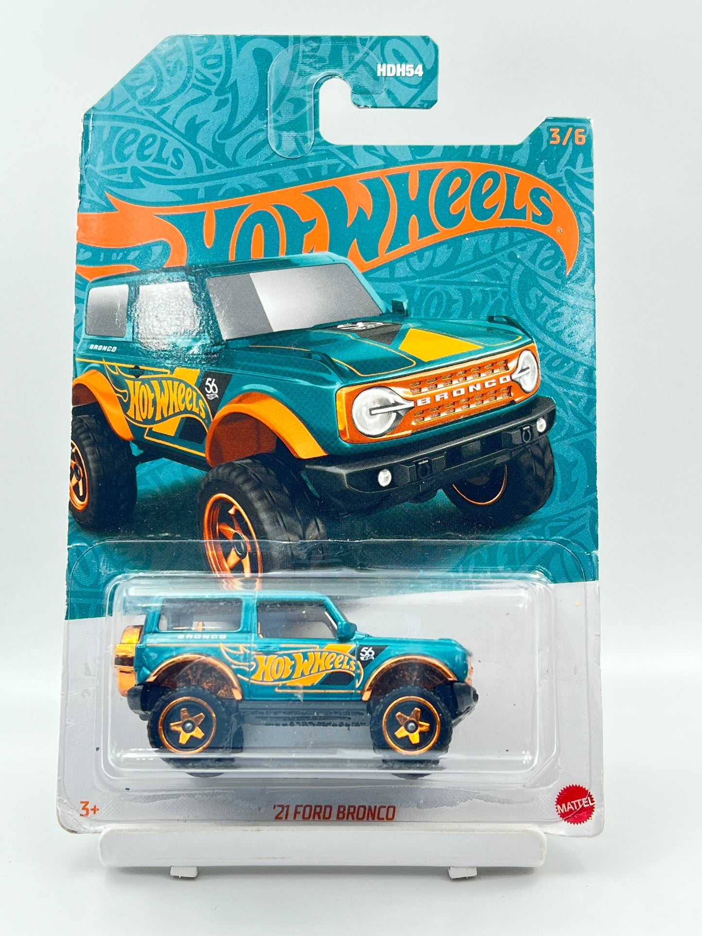 MILD SOFT CORNERS - HOT WHEELS - 21 FORD BRONCO - 1C