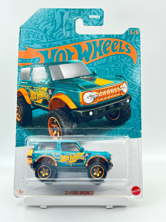 MILD SOFT CORNERS - HOT WHEELS - 21 FORD BRONCO - 1C