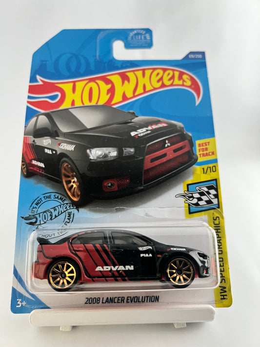 2008 LANCER EVOLUTION - IMPORTED - 3B - Its Fun- Hot wheels - matchbox - diecast