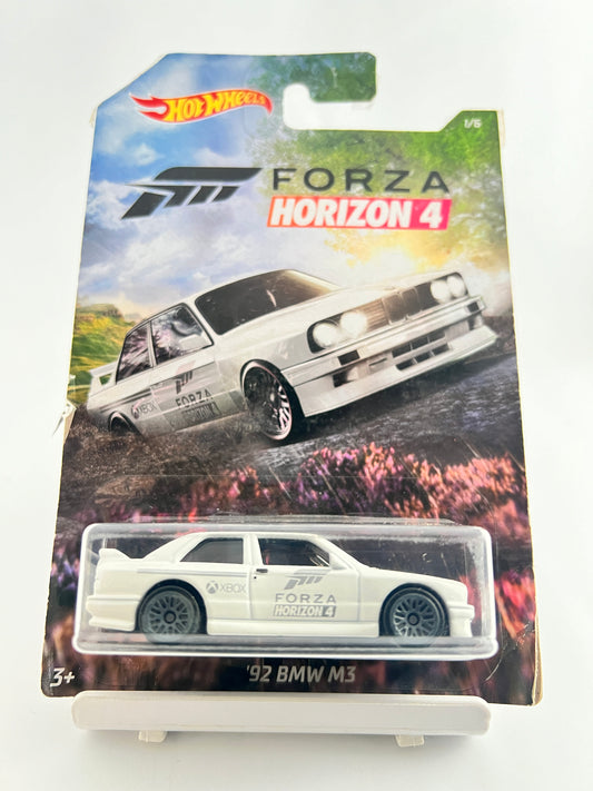 92 BMW M3 - CARD ART - CREASED CARD - 2C - Its Fun- Hot wheels - matchbox - diecast