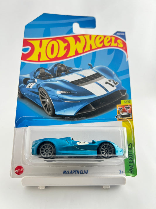MCLAREN ELVA - IMPORTED - 3B - Its Fun- Hot wheels - matchbox - diecast