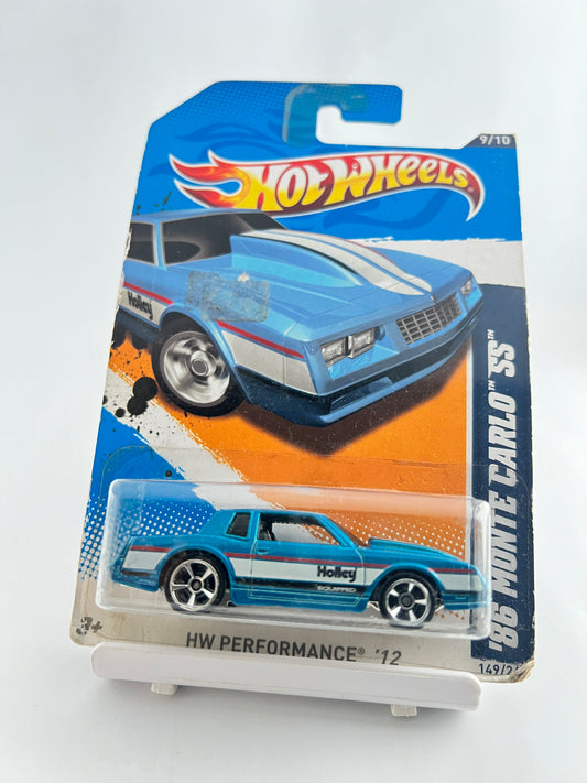 86 MONTE CARLO SS - OLD CARD - 2C - Its Fun- Hot wheels - matchbox - diecast