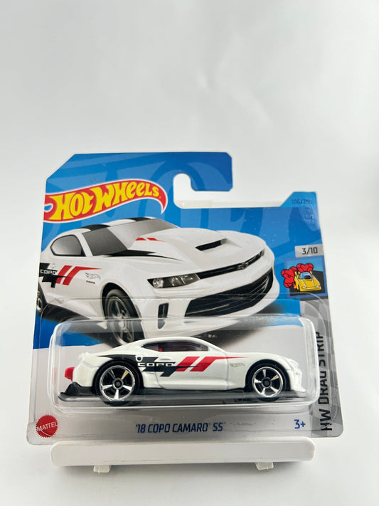 18 COPO CAMARO SS - IMPORTED SHORT CARD - 1A - Its Fun- Hot wheels - matchbox - diecast