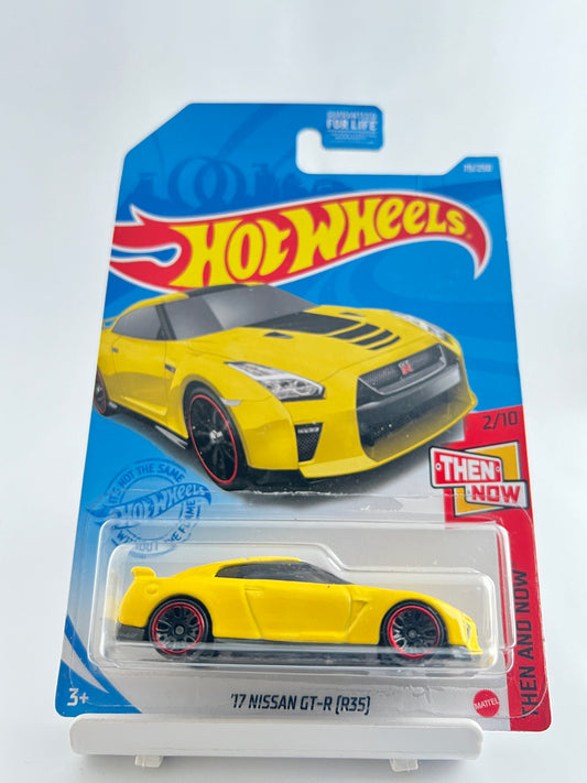 NISSAN GT-R(R35) -YELLOW -5B - Its Fun- Hot wheels - matchbox - diecast
