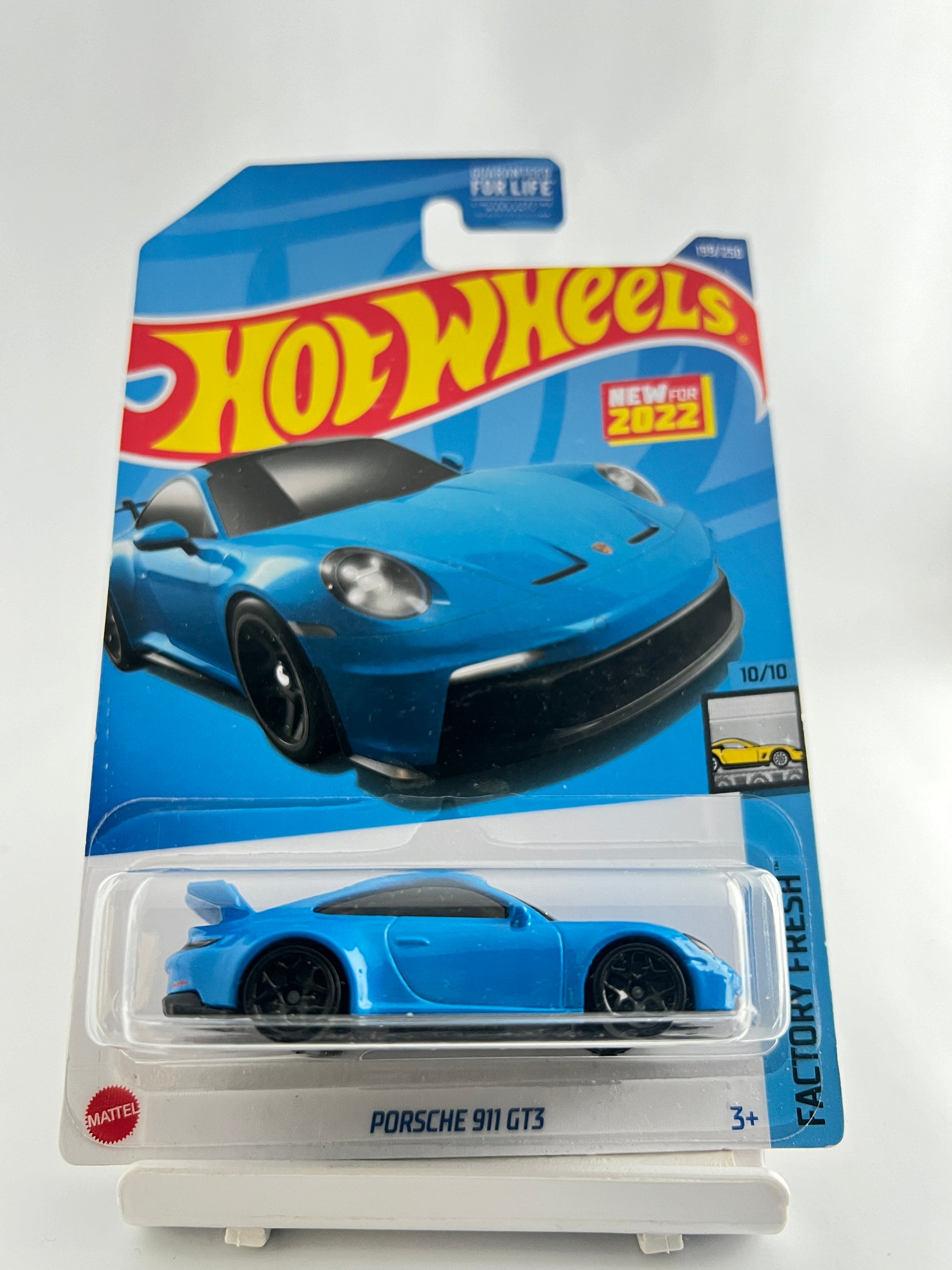 PORSCHE 911 GT3-BLUE-3D - Its Fun- Hot wheels - matchbox - diecast