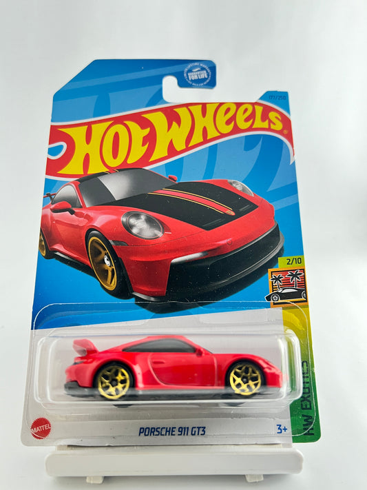 PORSCHE 911 GT3 -RED-IMPORTED -4A - Its Fun- Hot wheels - matchbox - diecast