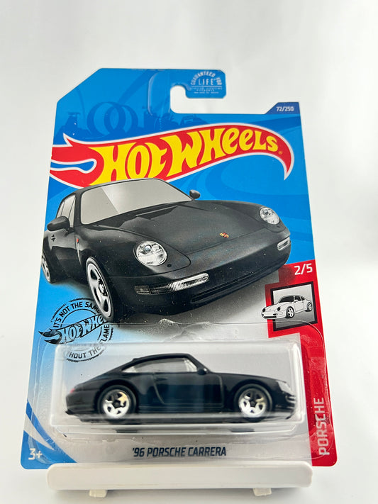 96 PORSCHE CARRERA - BLACK - 5C - Its Fun- Hot wheels - matchbox - diecast