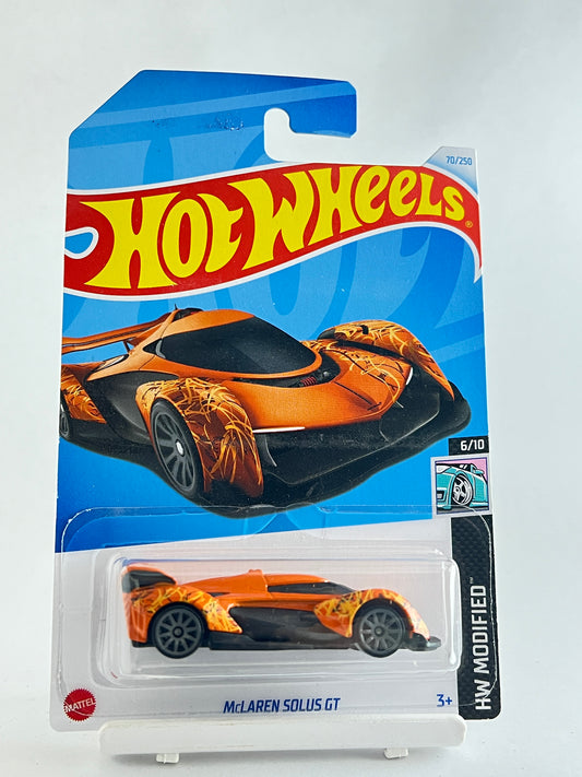 MCLAREN SOLUS GT - ORANGE - 1A - Its Fun- Hot wheels - matchbox - diecast
