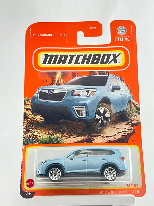 2019 SUBARU FORESTER - BLUE - Its Fun- Hot wheels - matchbox - diecast