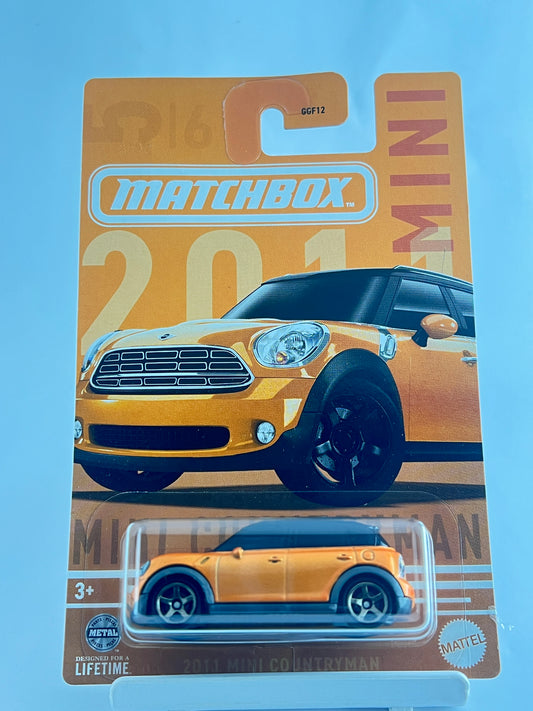 2011 MINI COUNTRYMAN - Its Fun- Hot wheels - matchbox - diecast