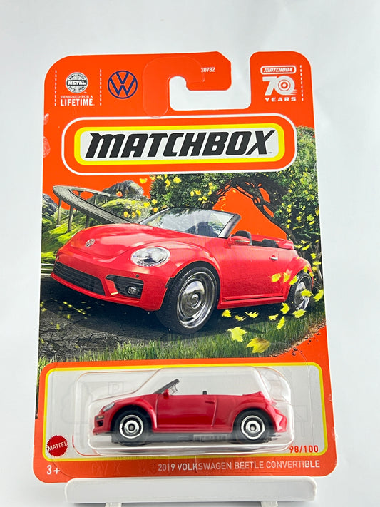 2019 VOLKSWAGEN BEETLE CONVERTIBLE - Its Fun- Hot wheels - matchbox - diecast