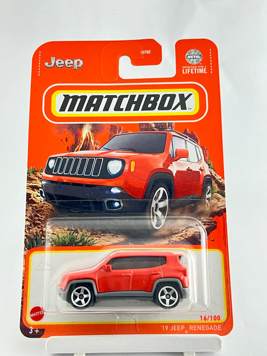19 JEEP RENEGADE - Its Fun- Hot wheels - matchbox - diecast