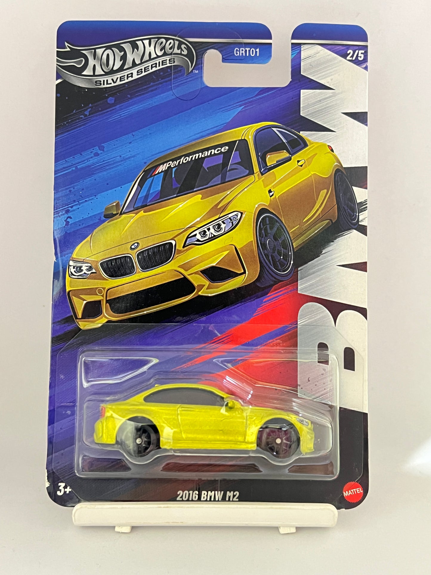 CREASED CARD / SOFT EDGES - HOT WHEELS -2016 BMW M2 - 4E