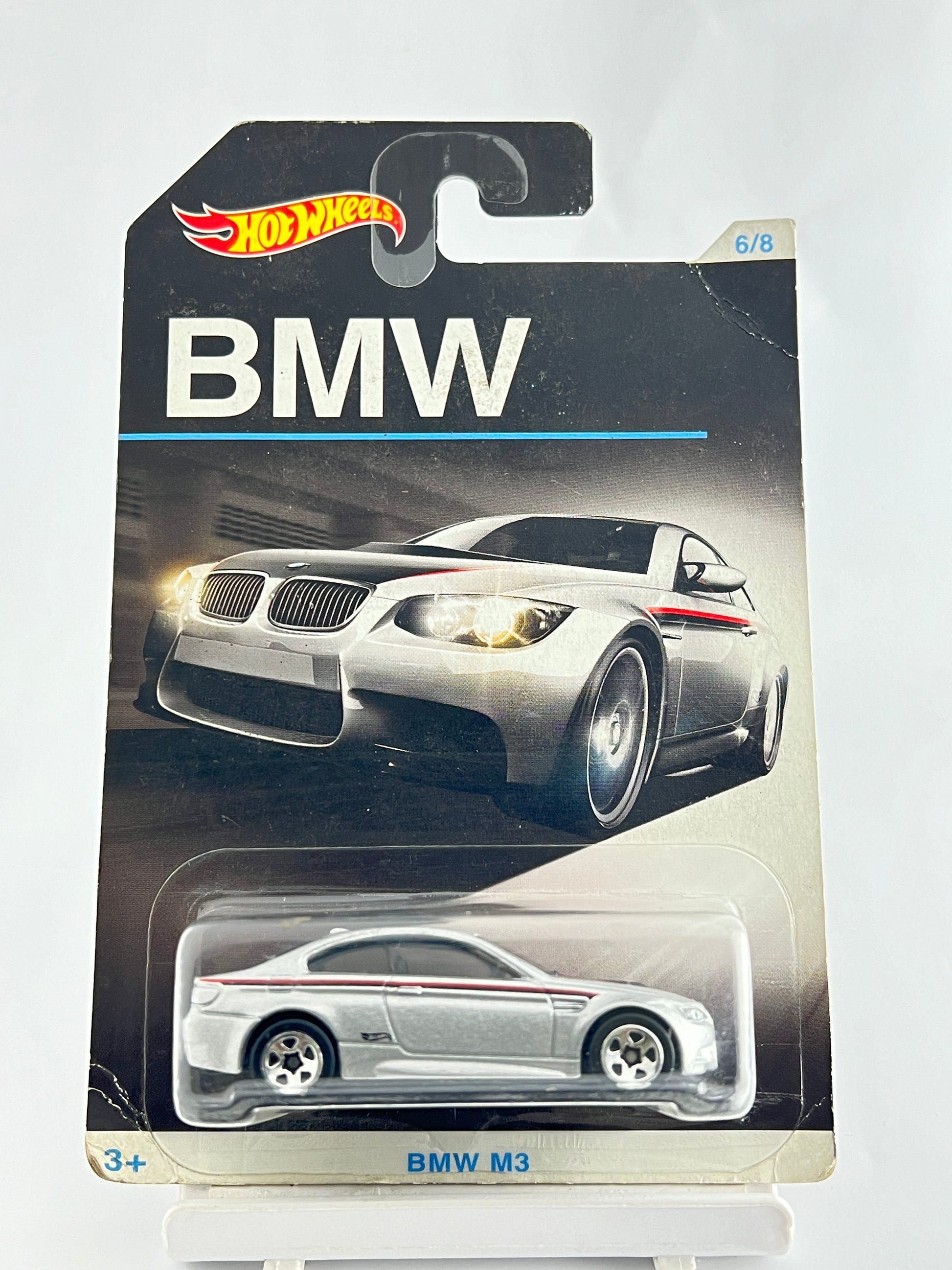 BMW M3 - CREASED CARD - 4A - Its Fun- Hot wheels - matchbox - diecast