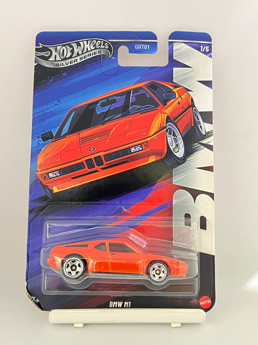 CREASED CARD / SOFT EDGES - HOT WHEELS - BMW M1 - 4E - Its Fun- Hot wheels - matchbox - diecast