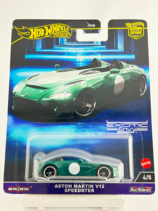 PREMIUM - ASTON MARTIN V12 SPEEDSTER - 2024 - 4C - Its Fun- Hot wheels - matchbox - diecast