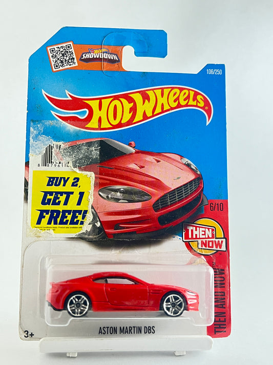 ASTON MARTIN DBS - RED - 2A - Its Fun- Hot wheels - matchbox - diecast
