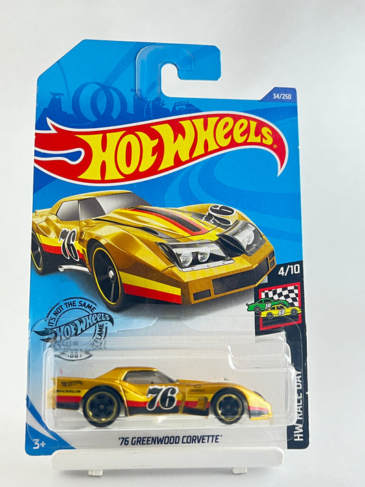 76 GREENWOOD CORVETTE - 2B - Its Fun- Hot wheels - matchbox - diecast