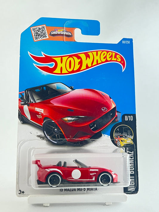 15 MAZDA MX-5 MIATA - 2B - Its Fun- Hot wheels - matchbox - diecast