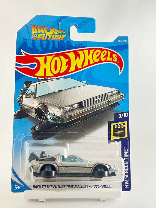 BACK TO THE FUTURE TIME MACHINE - HOVER MODE - 2A - Its Fun- Hot wheels - matchbox - diecast