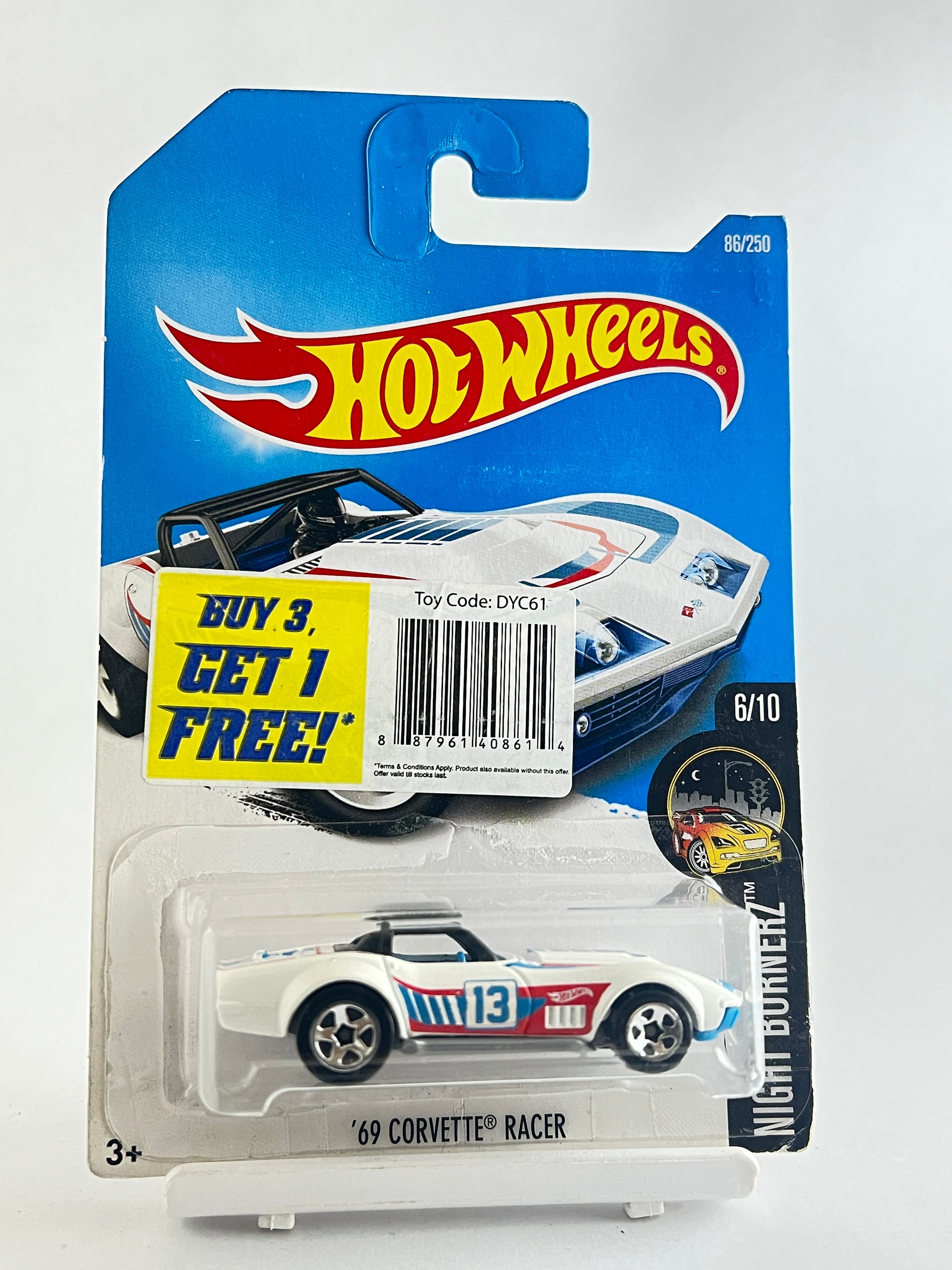 69 CORVETTE RACER - 1C - Its Fun- Hot wheels - matchbox - diecast