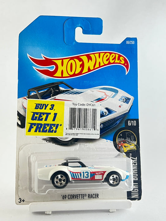 69 CORVETTE RACER - 1C - Its Fun- Hot wheels - matchbox - diecast