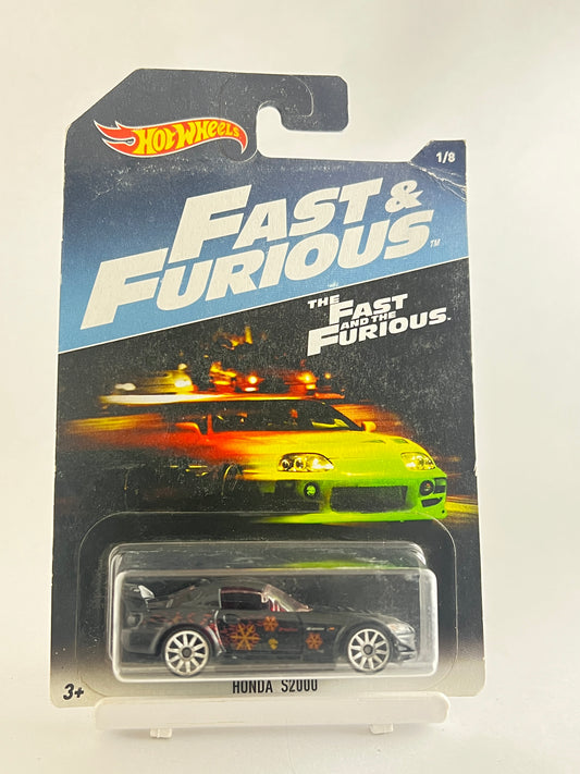 FAST AND FURIOUS - HONDA S2000 - (CARD CONDITION AS IN PICTURE) - 4C - Its Fun- Hot wheels - matchbox - diecast