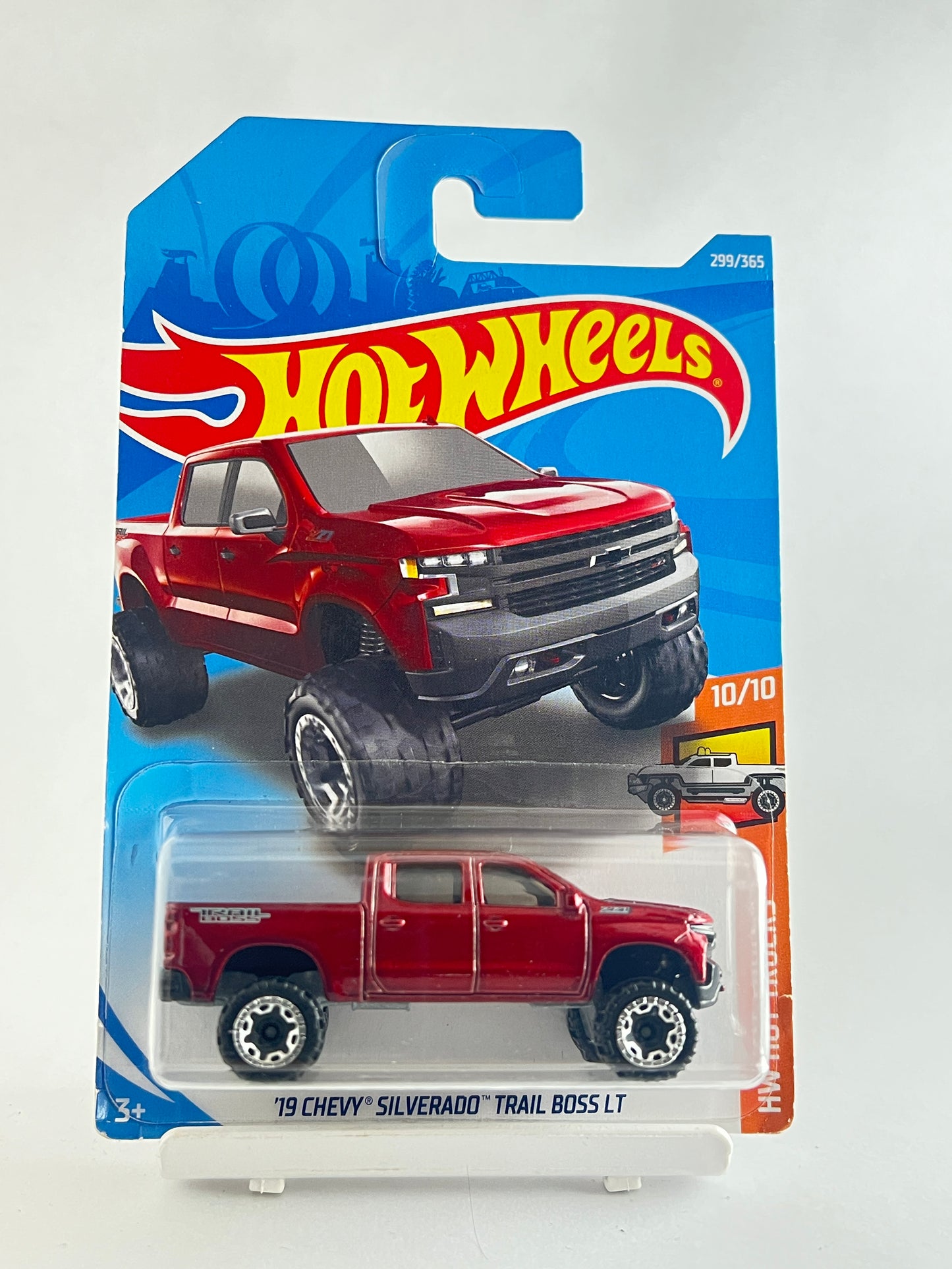 BLISTER CRACK - 19 CHEVY SILVERADO TRAIL BOSS LT - 5E - Its Fun- Hot wheels - matchbox - diecast