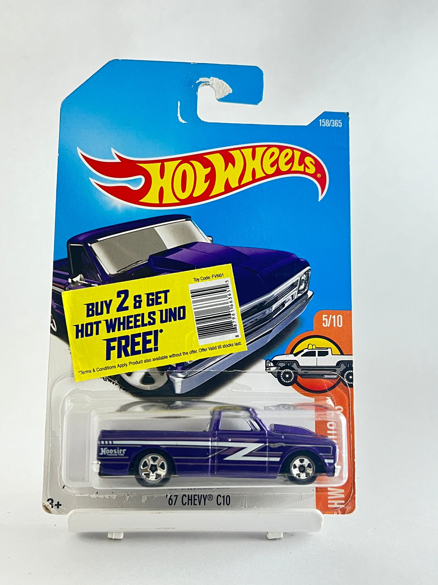 67 CHEVY C10 - 2B - Its Fun- Hot wheels - matchbox - diecast