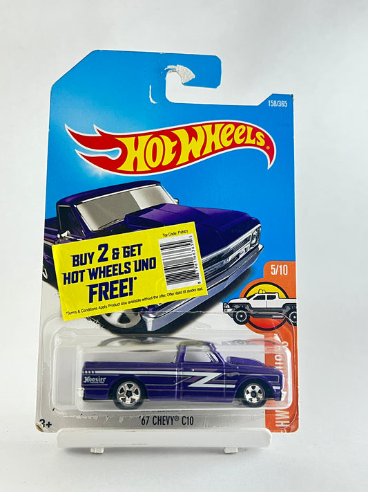 67 CHEVY C10 - 2B - Its Fun- Hot wheels - matchbox - diecast