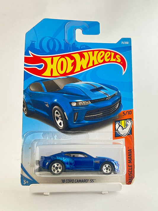 BLISTER CRACK - 18 COPO CAMARO SS - 2B - Its Fun- Hot wheels - matchbox - diecast