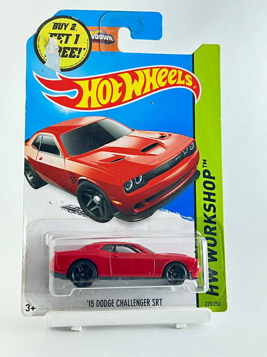 15 DODGE CHALLENGER SRT - 1B - Its Fun- Hot wheels - matchbox - diecast