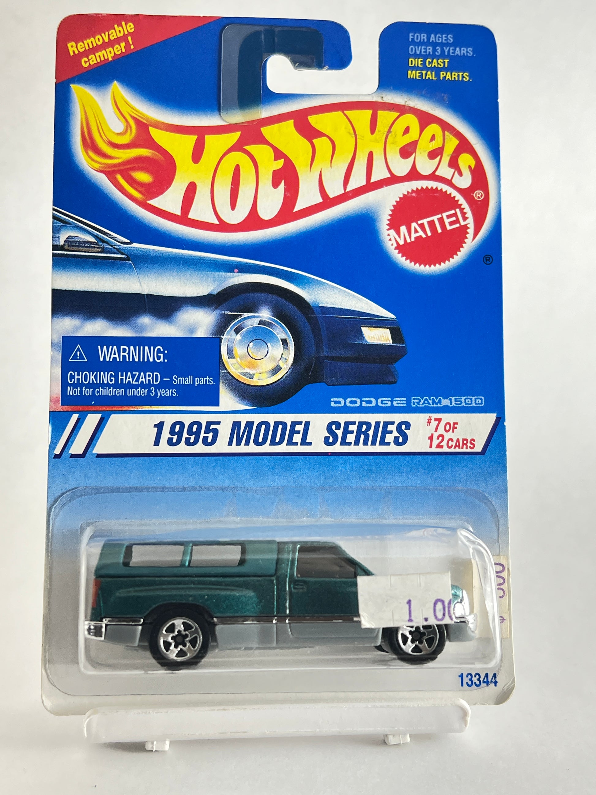 1995 MODEL SERIES - DODGE RAM 1500 - SMALL BLISTER DENT - 1B - Its Fun- Hot wheels - matchbox - diecast