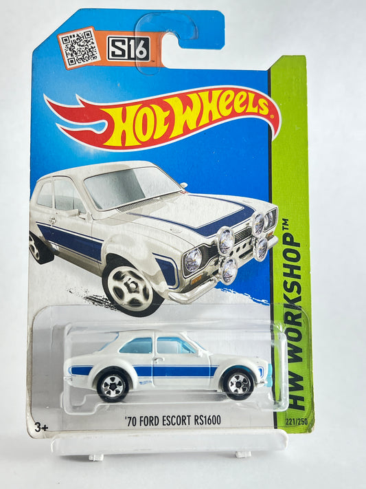 70 FORD ESCORT RS1600 - 1C - Its Fun- Hot wheels - matchbox - diecast
