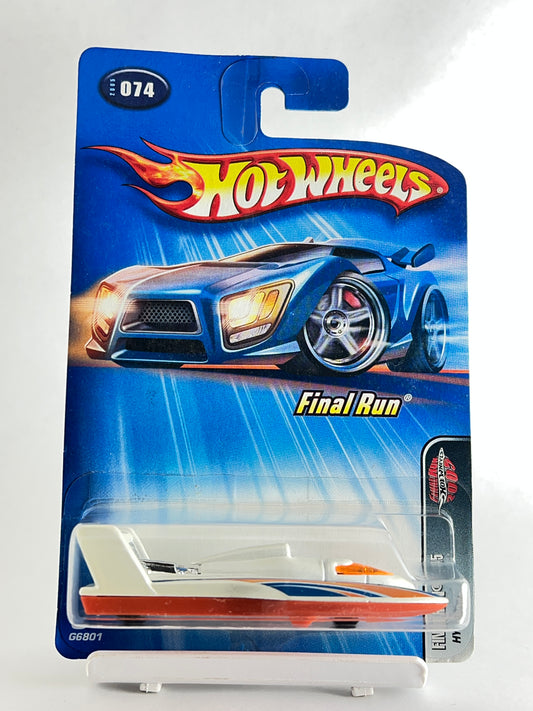 FINAL RUN - HYDROJET - 3B - Its Fun- Hot wheels - matchbox - diecast