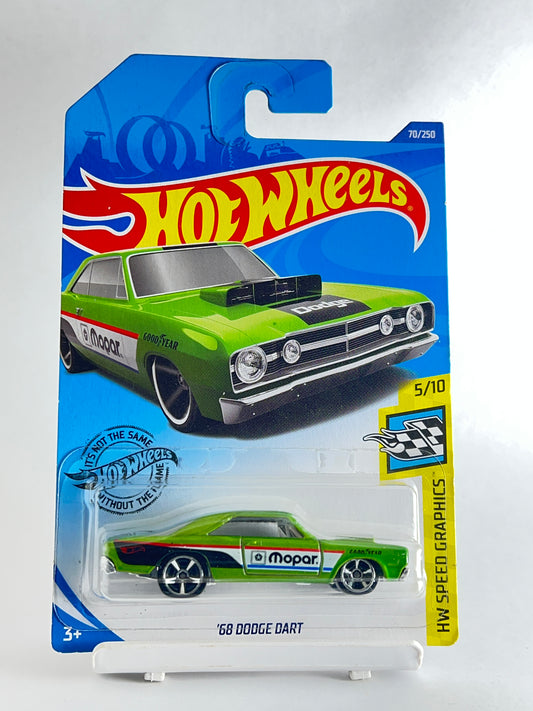 68 DODGE DART - 3A - Its Fun- Hot wheels - matchbox - diecast