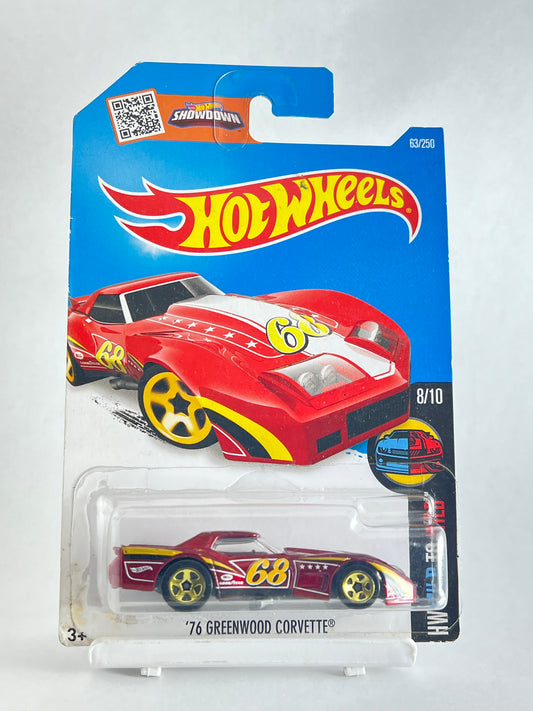 76 GREENWOOD CORVETTE - 3A - Its Fun- Hot wheels - matchbox - diecast