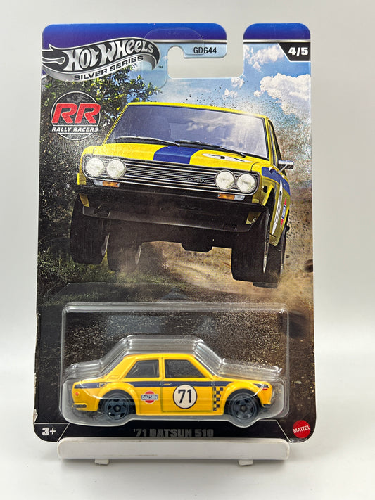 HOT WHEELS - RALLY RACERS - SOFT EDGE - 71 DATSUN 510 - C2