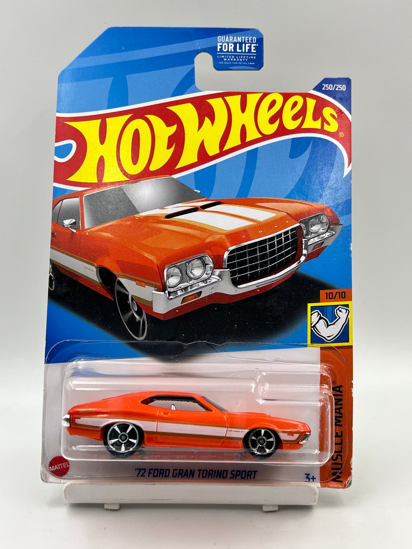 HAIRLINE CRACK - HOT WHEELS - 72 FORD GRAN TORINO SPORT - 4F
