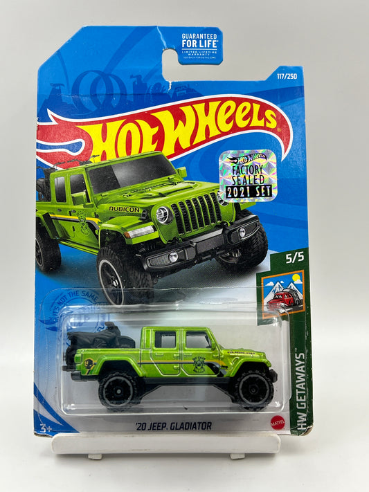 SOFT CORNERS - FACORY SEALED - 20 JEEP GLADIATOR - GREEN - 2A