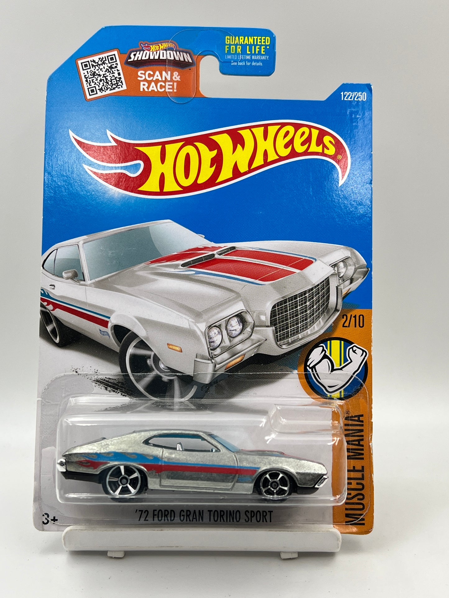 HOT WHEELS - 72 FORD GRAN TORINO SPORT - 1D